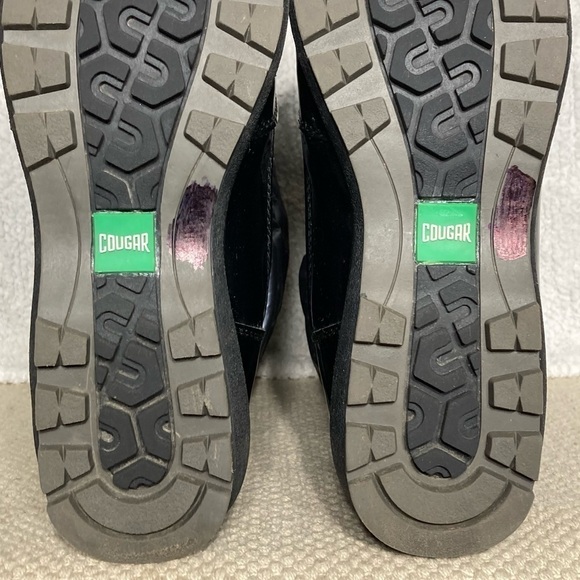 Cougar Minty Women's Black/Gun Metal Pull On Warm Winter Snow Boots Size US 7 M - Picture 8 of 12